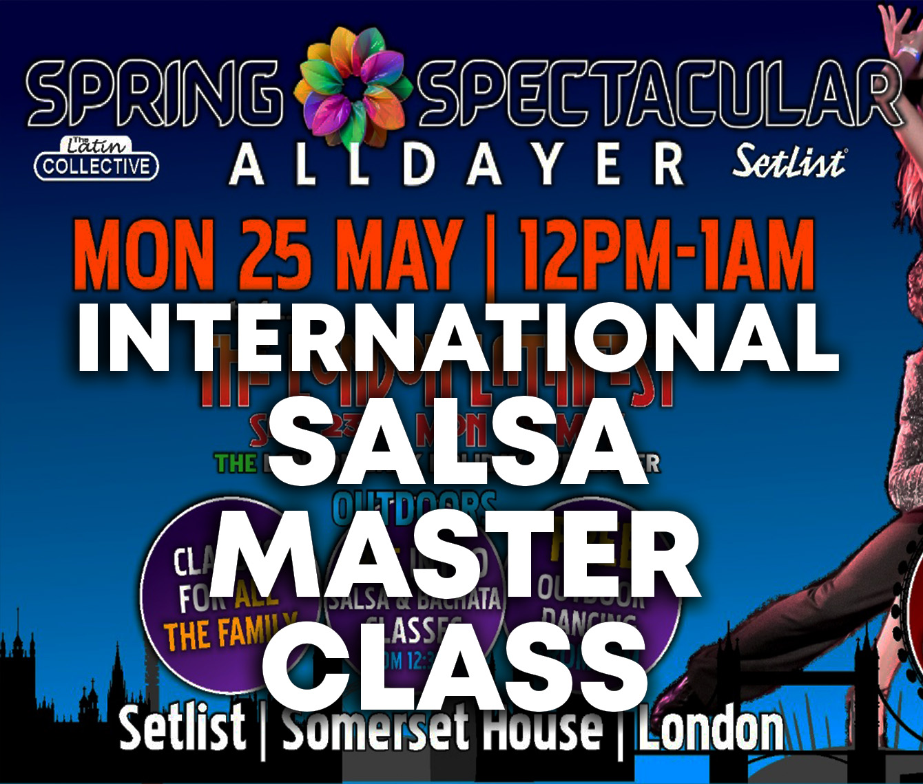 Spring Spectacular All Dayer 25th May 2026  - International Salsa Master Class